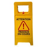 Panneau de signalisation "Travaux en cours"