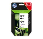 Hp Pack 2 cartucce 302 X4D36AE nero + colore