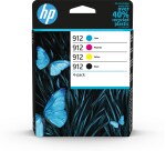 HP Pack 4 Cartucce 912 6ZC74AE nero, ciano, magenta, giallo