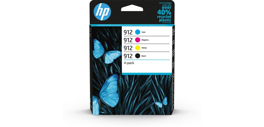 HP Pack 4 Cartucce 912 6ZC74AE nero, ciano, magenta, giallo