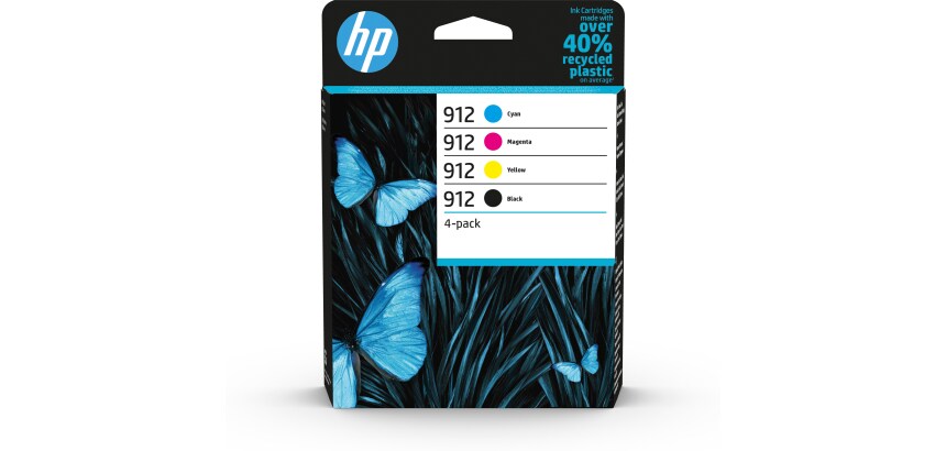 HP Pack 4 Cartucce 912 6ZC74AE nero, ciano, magenta, giallo