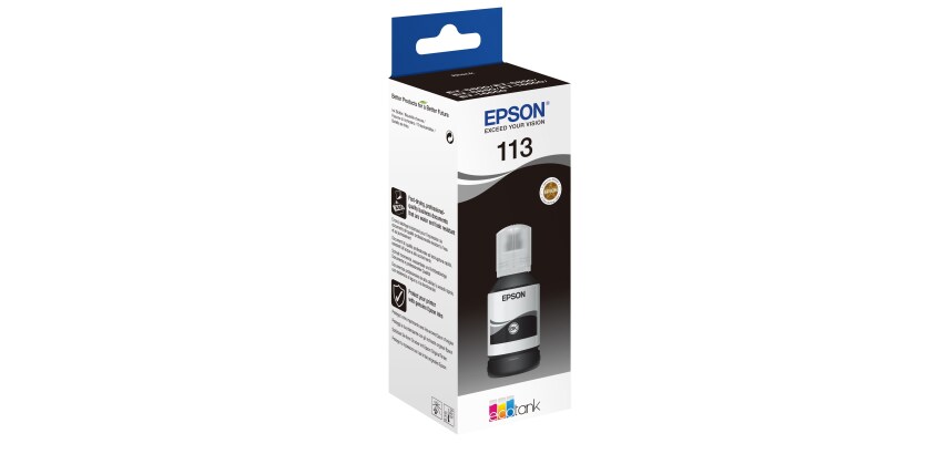 Epson flacone ecotank 113 nero - C13T06B140 - 127 ml