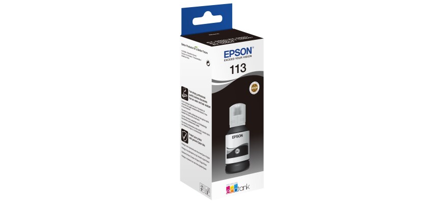 Epson flacone ecotank 113 nero - C13T06B140 - 127 ml