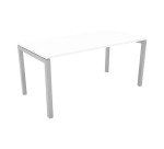 Scrivania Siena con gambe a ponte in metallo p 80 x h 74 cm