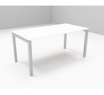 Scrivania Siena con gambe a ponte in metallo p 80 x h 74 cm