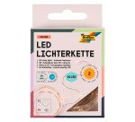 Guirlande lumineuse LED, fonctionne à pile, 20 LED