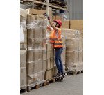 Guanti PIP WorkEasy WE21-3113G in poliuretano grigio, 10 paia