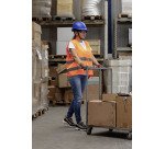 Guanti PIP WorkEasy WE21-3113G in poliuretano grigio, 10 paia