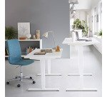 Bureau assis-debout Ecla Ergo Premium réglage électrique en hauteur à mémoire de position