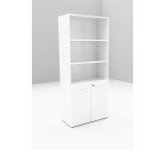 Siena tall cabinet with open upper part W 90 x D 45 x H 213 cm