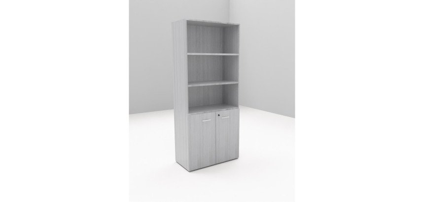 Siena tall cabinet with open upper part W 90 x D 45 x H 213 cm