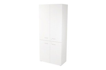 Mobile Alto con ante colore bianco linea Siena l 90 x p 45 x h 213 in cm