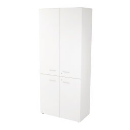 Mobile Alto con ante colore bianco linea Siena l 90 x p 45 x h 213 in cm