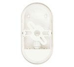 Lampe LED ovale à détecteur de mouvement, blanc