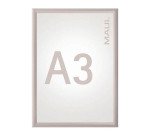 MAUL Cadre à clapets Standard, liste 25mm, A3, aluminium
