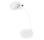 Lampe loupe à LED, à 2 lentilles, dimmable, blanc