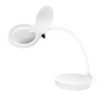Lampe loupe à LED, à 2 lentilles, dimmable, blanc