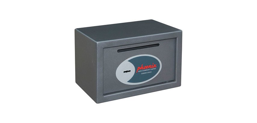 Coffre-fort de dépôt à serrure à clé VELA HOME 10 L / BUREAU SS0801KD