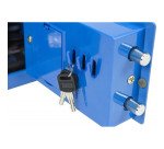Coffre-fort de sécurité COMPACT 4 L, bleu
