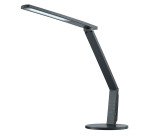 Lampe LED Vario Plus avec variateur, anthracite. Dim tête 46,5 cm x 4,4, pied Ø 20, bras 17 x 33 cm