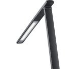 Lampe LED Vario Plus avec variateur, anthracite. Dim tête 46,5 cm x 4,4, pied Ø 20, bras 17 x 33 cm