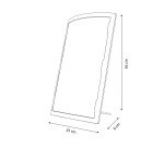 Lampe Dayvia fl 072 blanc