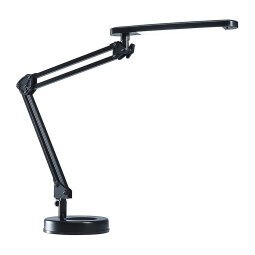 Lampe de bureau à LED 4 Stars, avec socle, noir