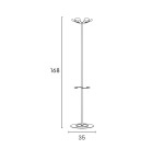 Portemanteau aurora blanc