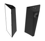 Lampe led Dayvia slimstyle noir