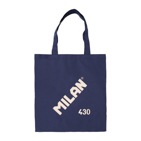 Bolsa Tote Bag serie MILAN 430 since 1918 azul marino