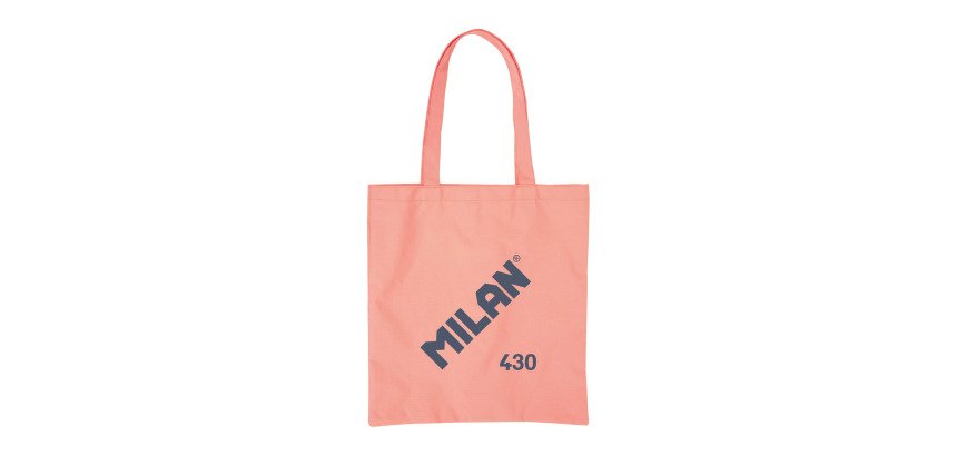 Bolsa Tote Bag serie MILAN 430 since 1918 rosa