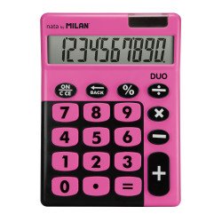 Calculadoras de sobremesa MILAN 10 dígitos Duo