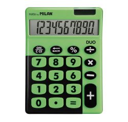 Calculadoras de sobremesa MILAN 10 dígitos Duo