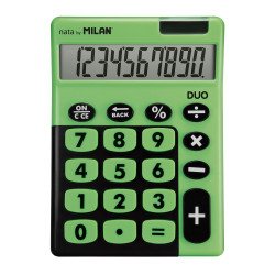 Calculadoras de sobremesa MILAN 10 dígitos Duo