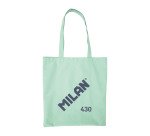 Bolsa Tote Bag serie MILAN 430 since 1918 verde menta