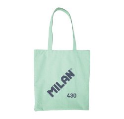Bolsa Tote Bag serie MILAN 430 since 1918 verde menta