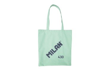 Bolsa Tote Bag serie MILAN 430 since 1918 verde menta