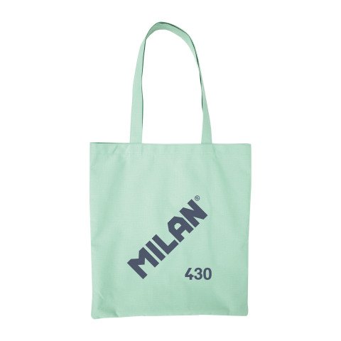 Bolsa Tote Bag serie MILAN 430 since 1918 verde menta
