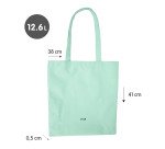 Bolsa Tote Bag serie MILAN 430 since 1918 verde menta