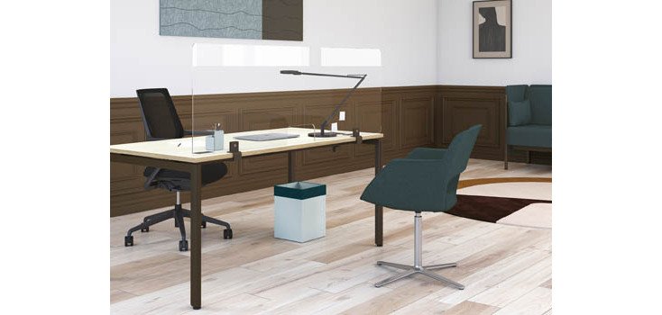 Écran de protection B-Zen en verre trempé H 60 cm x L 160 cm