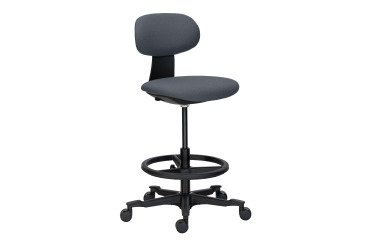 Silla alta Zerty tejido - respaldo bajo