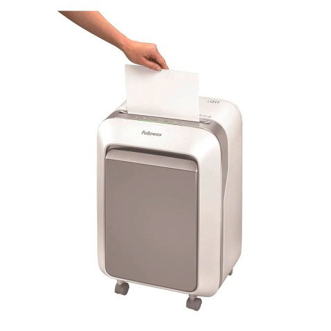 Distruggidocumenti Fellowes LX-211 taglio a microframmento livello di sicurezza P5 - 15 fogli - bianco