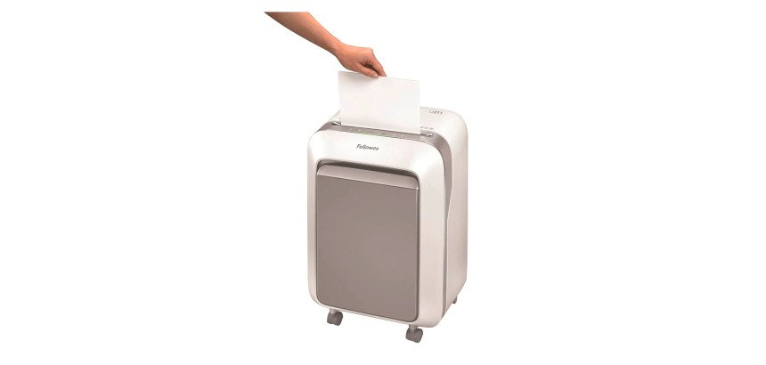 Distruggidocumenti Fellowes LX-211 taglio a microframmento livello di sicurezza P5 - 15 fogli - bianco