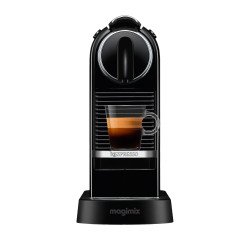 Cafetera para cápsulas Magimix Nespresso Citiz negra