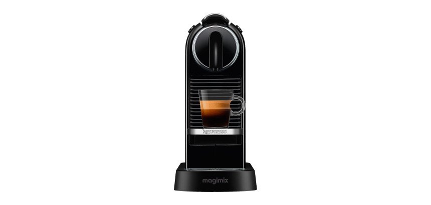 Cafetera para cápsulas Magimix Nespresso Citiz negra