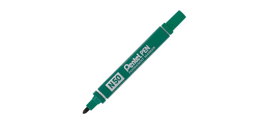 Permanent marker Pentel N50 cone point 4,3 mm