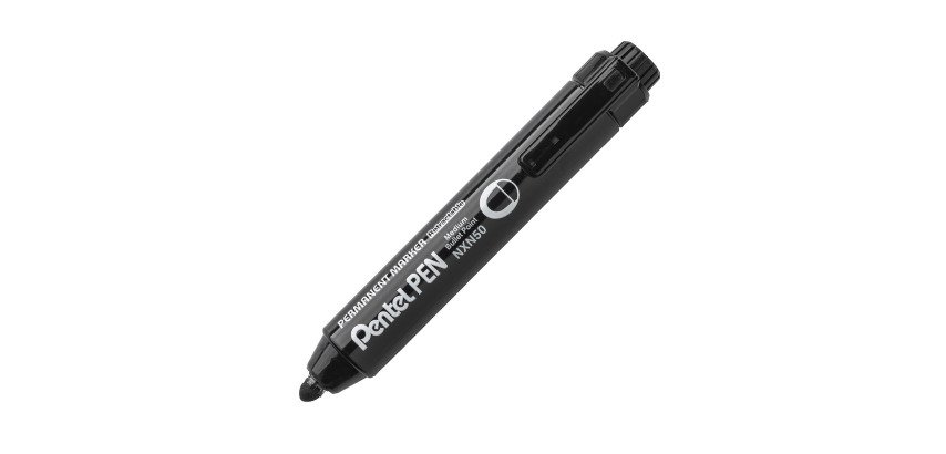 Permanent marker Pentel NXN50 conical tip 6 mm black