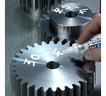 Marqueur permanent Pentel White 100W M pointe conique 3,9 mm