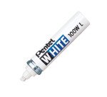 Rotulador permanente Pentel White 100W L punta biselada 5,5 mm