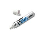 Rotulador permanente Pentel White 100W L punta biselada 5,5 mm